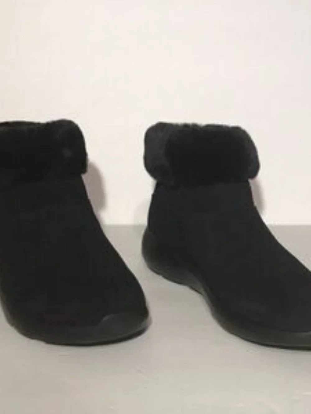 Skechers On-The-Go Enchanted Faux Fur Ankle Boots